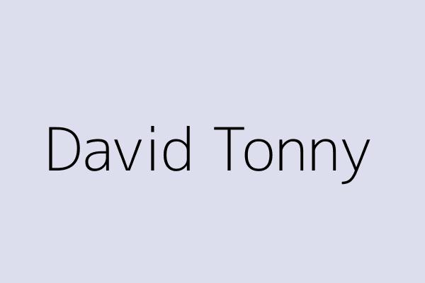 David Tonny